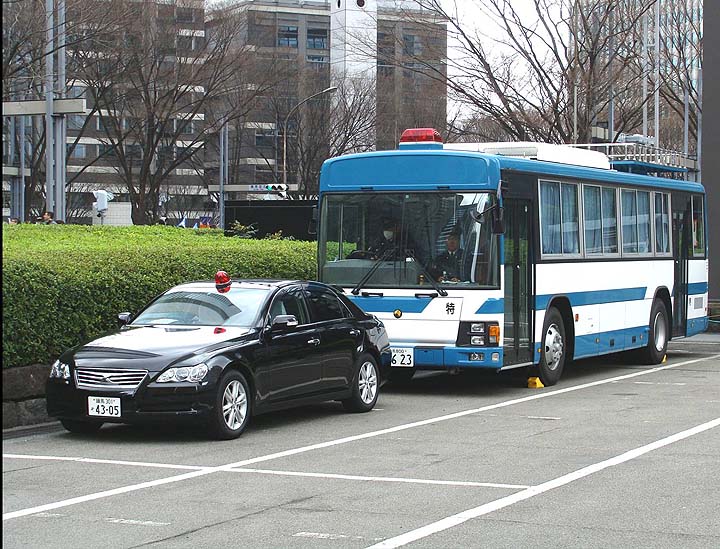 Tokyo Police department Command bus