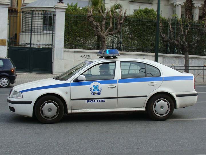 Skoda Octavia Patrolcar Athens police
