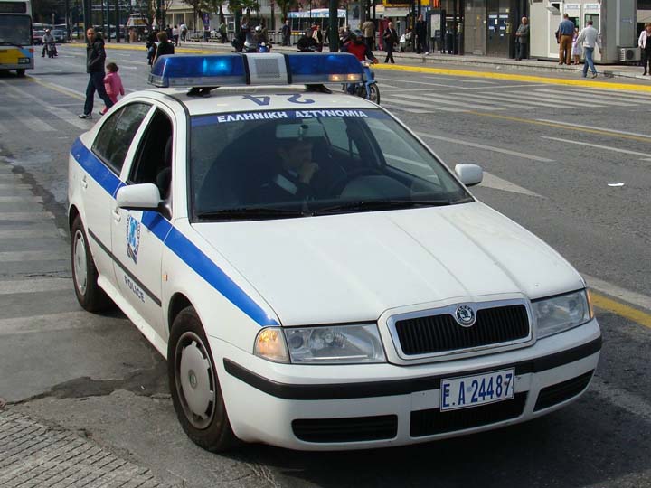 skoda police car