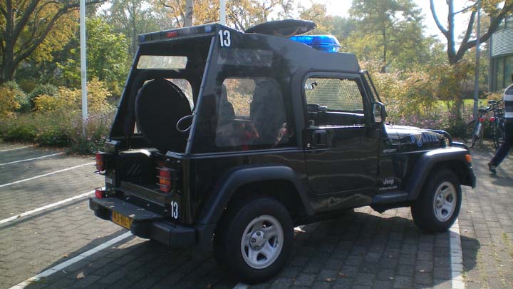 Regio Politie Haaglanden Jeep Wrangler ME