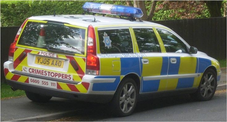 North Yorkshire Police Volvo V70