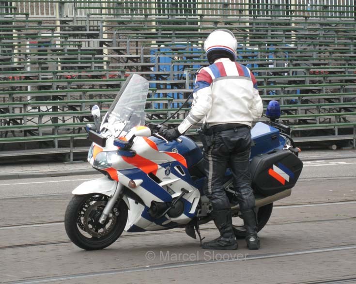 Koninklijke Marechaussee Yamaha motorcycle