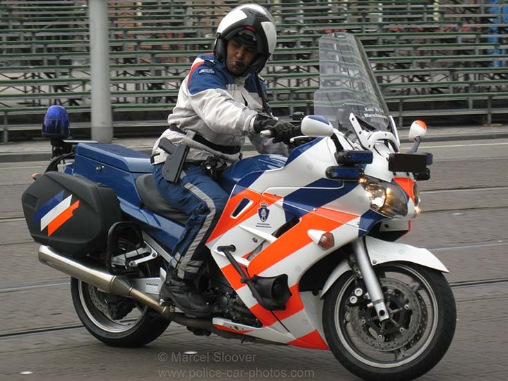 Yamaha motorcycle Military police