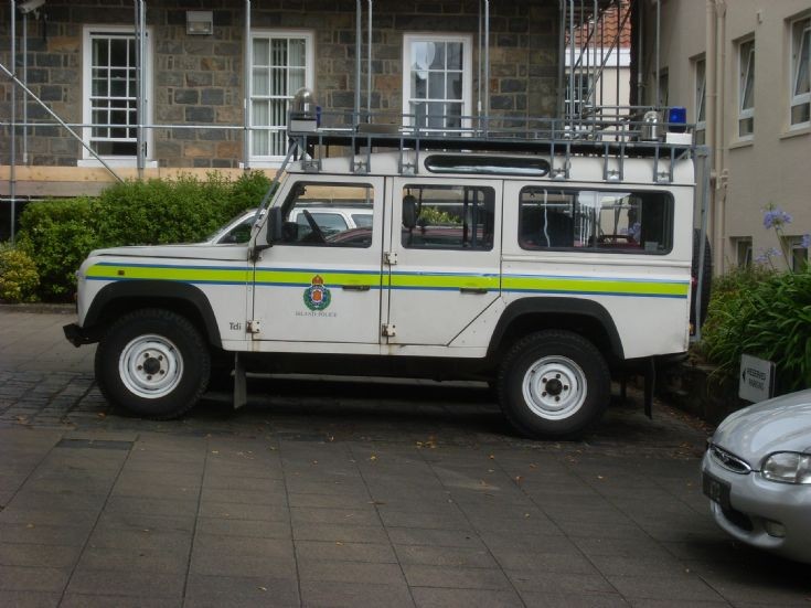 Guernsey Police Landrover