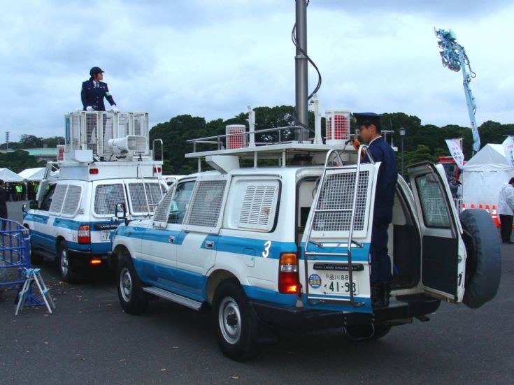 Tokyo Police Department Toyota Land Cruiser