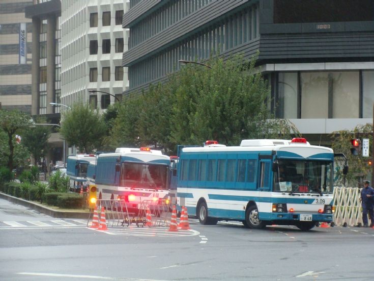 Tokyo Police Department Visit president Obama