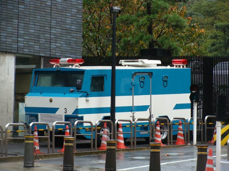 Tokyo Police Department armoured vehicle