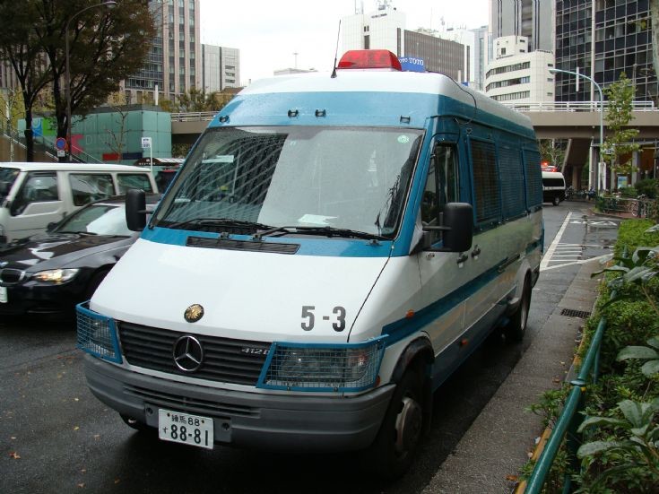 Tokyo Police Department Mercedes Sprinter
