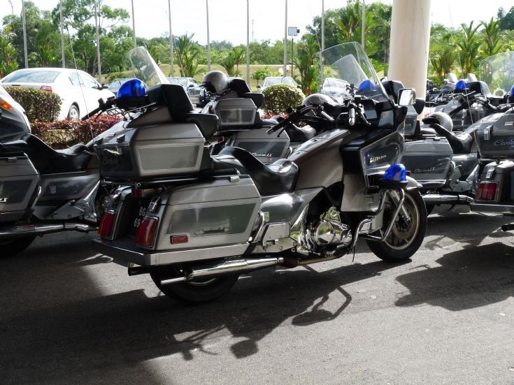 Suzuki Cavalclade ceremonial bike RBPF