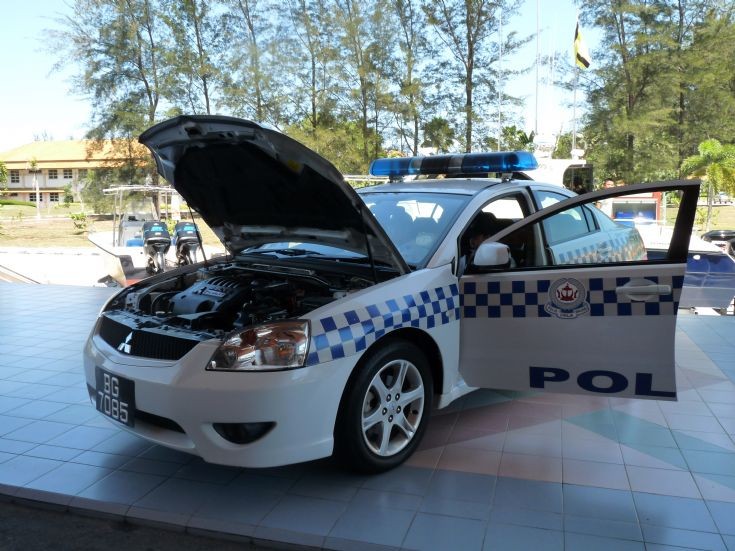 Mitsubishi 380 Highway Patrol Car Brunei