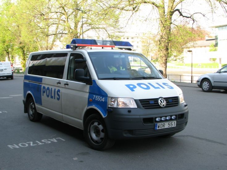 Polis Halmstad 7 5504 Volkswagen T5 