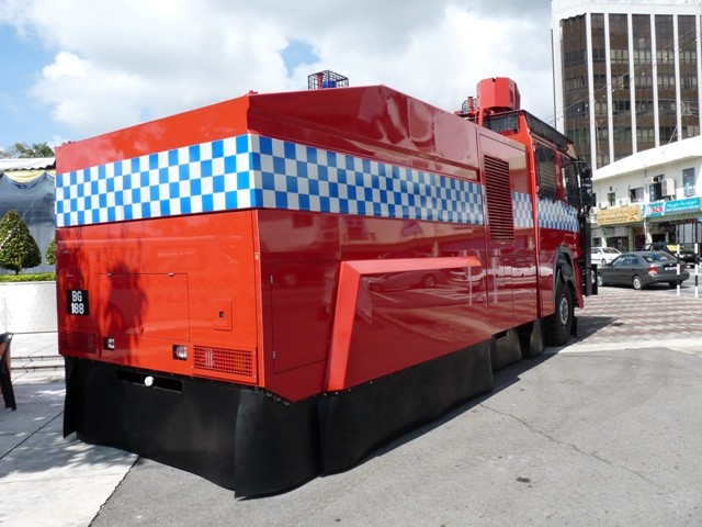 Mercedes Water Cannon (rear)