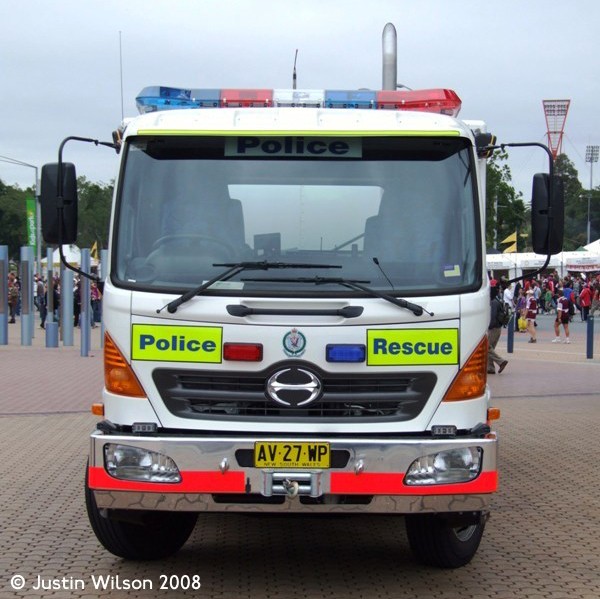 Hino Ranger, NSW Police Rescue Sydney Australia