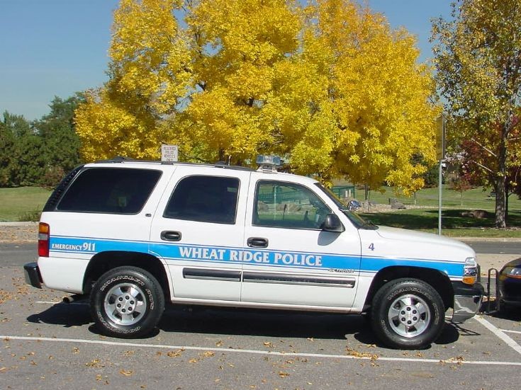 Police SUV Wheat Ridge Police