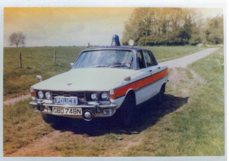 Rover P6 3500s taken in 1974 GBD 748N served in Northampton Police till 
