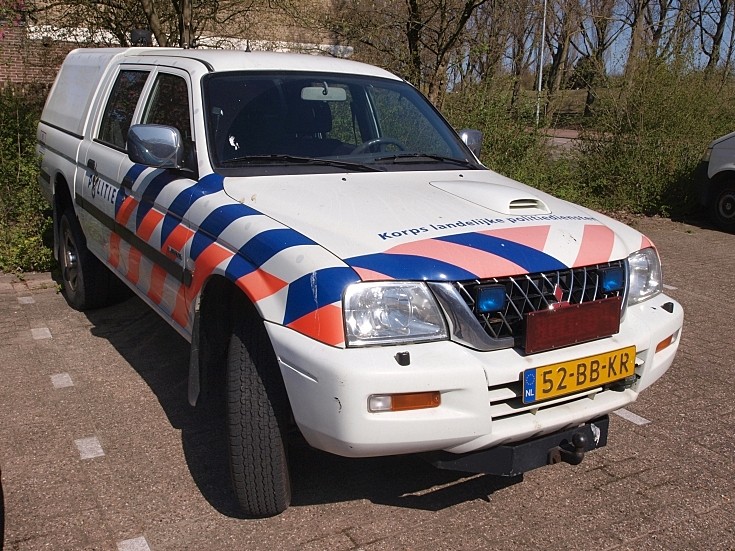Dutch police Mitsubishi