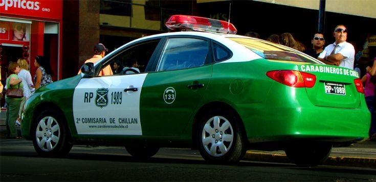 carabineros de chile Hyundai patrolcar