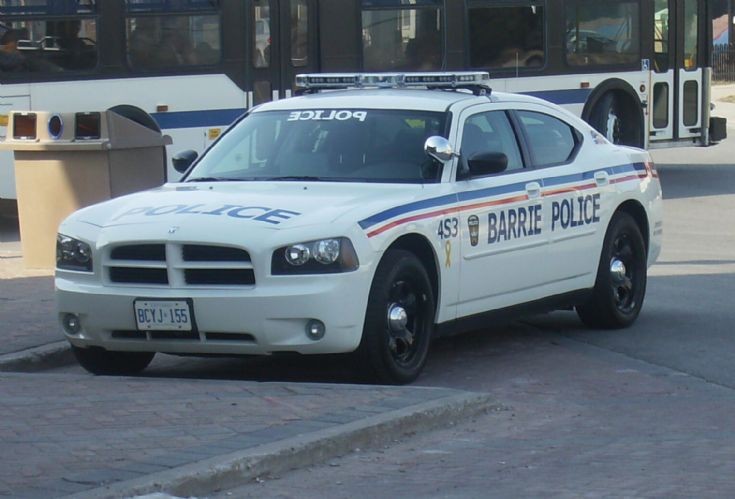 Barrie Police Car