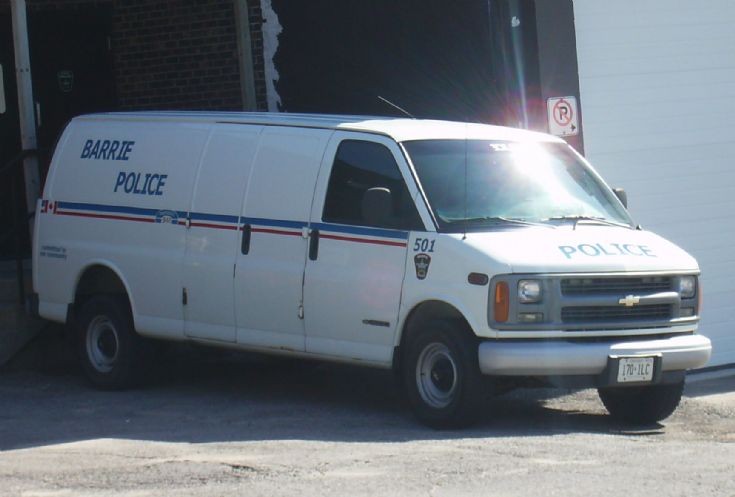 Barrie Police Services Van