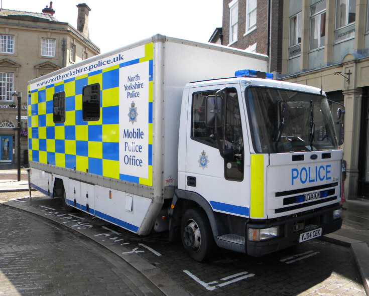 Mobile Police Office in Ripon
