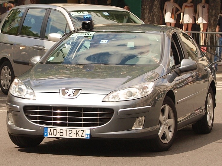 Peugeot under cover