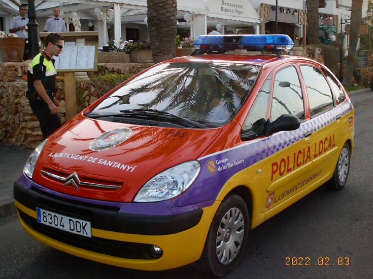 Majorcan Police Car - Santanyi Area Local Police