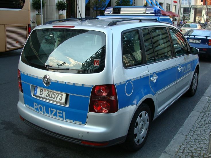 Volkswagen of the Berlin police