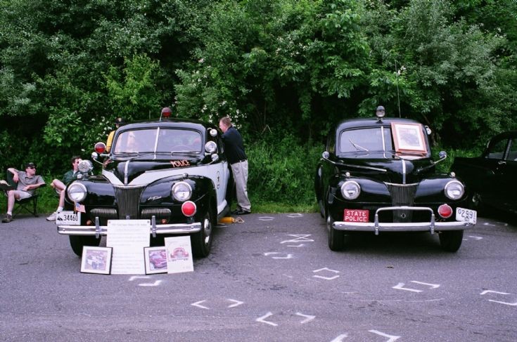 Pair of 1941 Ford Deluxe Cruisers. 