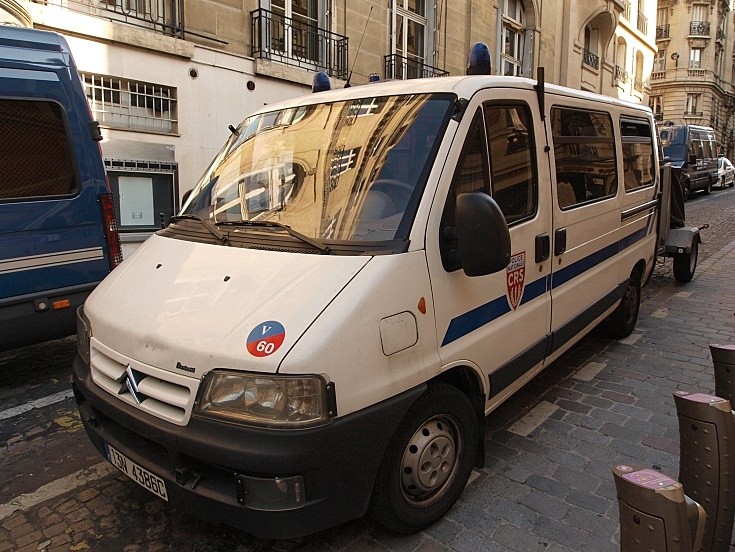 Citroen Van CRS Paris