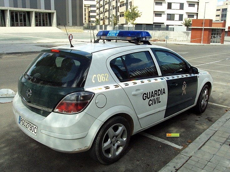 Opel Astra of Guardia Civil