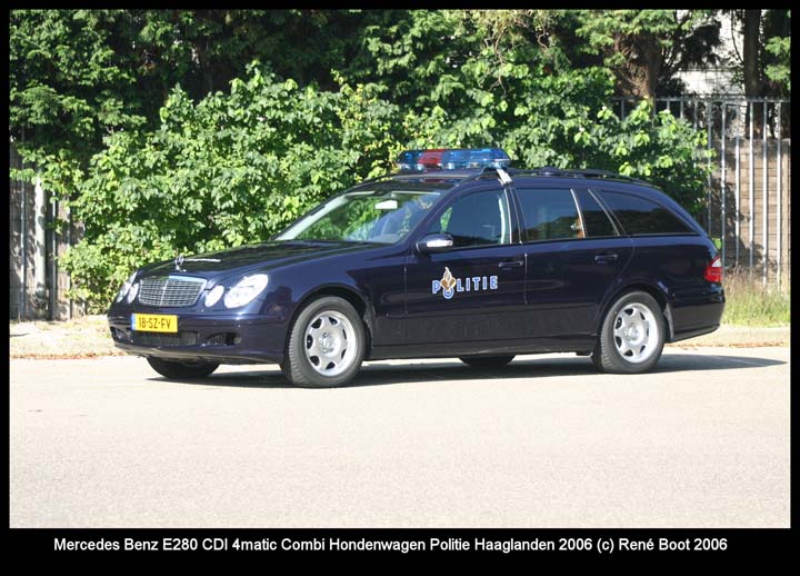 Regio Politie Haaglanden Mercedes Dog Unit