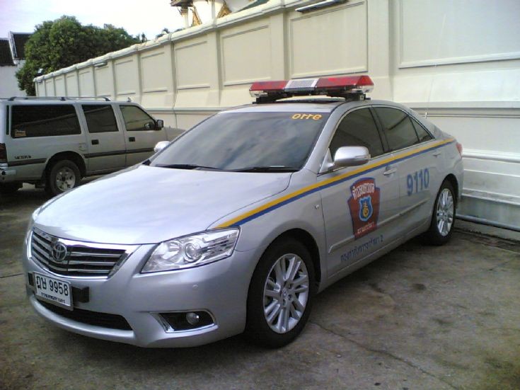 toyota camry police car #4