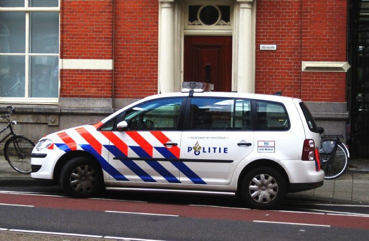 Volkswagen police car
