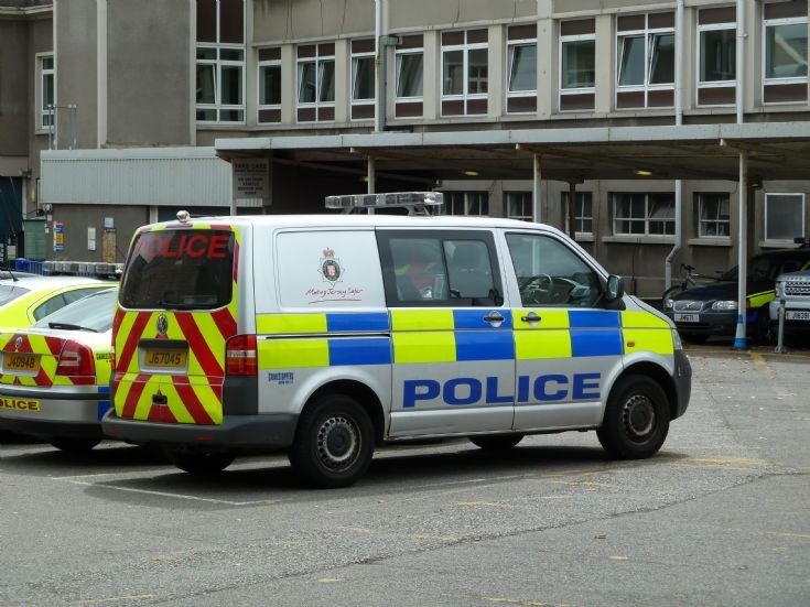Jersey CI VW Police van J67045