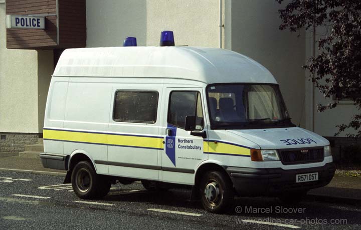 Northern Constabulary LDV police van
