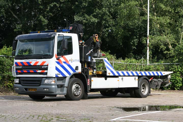 Politie Rotterdam Rijnmond DAF 65 CF Tow truck