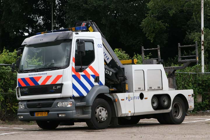 Politie Rotterdam Rijnmond DAF LF Tow truck