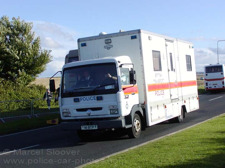 British Transport Police Renautl Horse transport