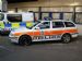 Police car at Waverley Railway Station