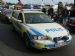 Stockholm Police patrol Volvo