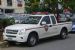 Isuzu traffic patrol car